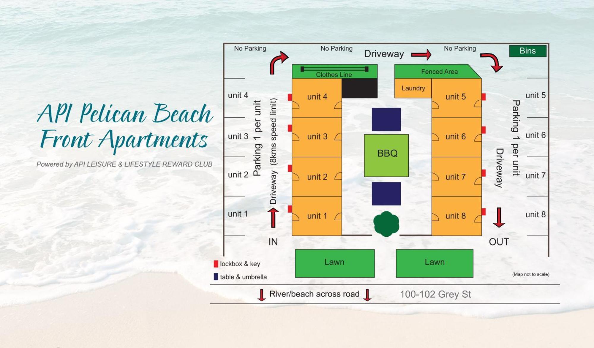 Api Pelican Beach Front Apartments Kalbarri Luaran gambar